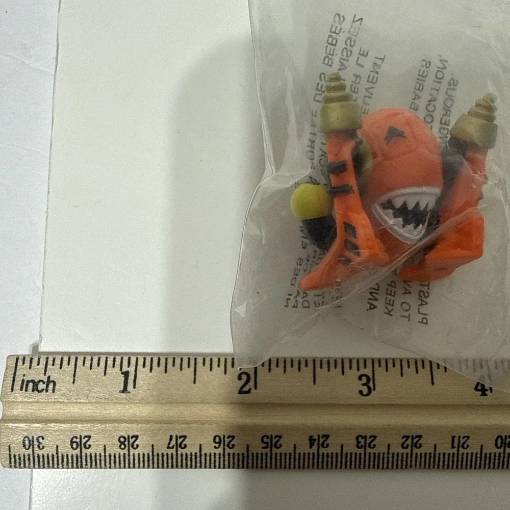 Burger King 1993-1994 Galoob Micro Machines Z-Bots Robot Monster Set Of 3 SEALED - Picture 4 of 5